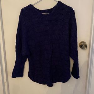 Navy sweater!